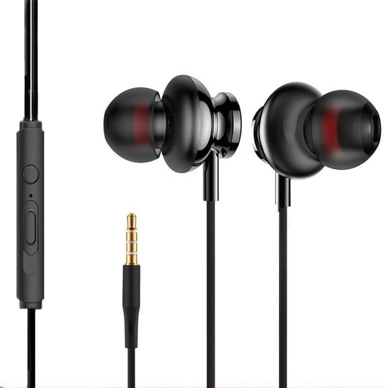 In-ear metal headphones