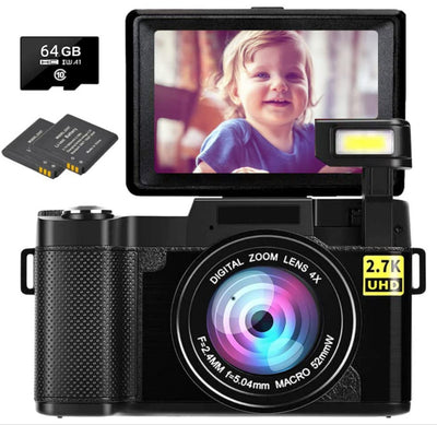 HD 27K With Flip HD Screen R2S Digital Camera